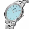 DANIEL WELLINGTON Petite Moteriškas Laikrodis 28mm Auksinis Tinklelis DW00100540