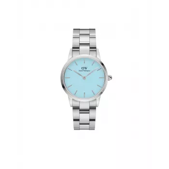 DANIEL WELLINGTON Petite Moteriškas Laikrodis 28mm Auksinis Tinklelis DW00100540