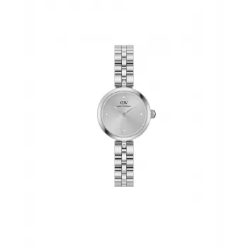 Daniel Wellington Quadro Mini Pressed Sheffield moteriškas laikrodis DW00100719 - 22mm rožinio aukso nerūdijančio plieno korpusas, šviesiai smėlio spalvos ciferblatas, juodas itališkas odinis dirželis