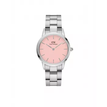 DANIEL WELLINGTON Women's Petite Lumine Watch 32mm Rose Gold Mesh DW00100535