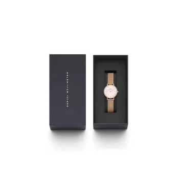 DANIEL WELLINGTON Women's Watch DW00100663 28mm Rose Gold Stainless Steel Mesh