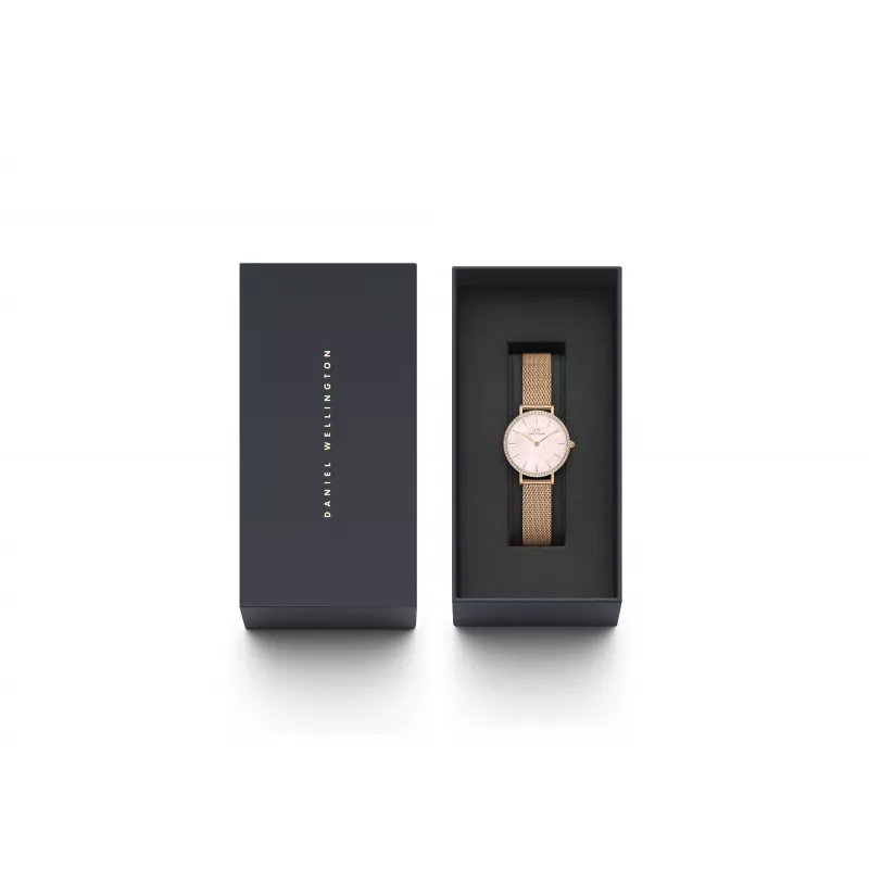 DANIEL WELLINGTON Women's Watch DW00100663 28mm Rose Gold Stainless Steel Mesh