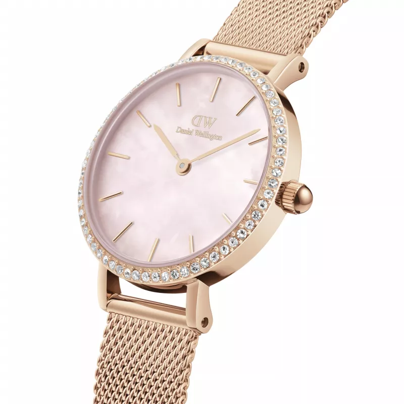 DANIEL WELLINGTON Women's Watch DW00100663 28mm Rose Gold Stainless Steel Mesh