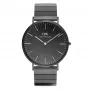 DANIEL WELLINGTON Moteriškas laikrodis DW00100778 32mm Rožinis auksas Nerūdijantis plienas Tinklelis