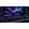 Dark Project ALU81A Terra Nova G3MS Moonstone Switch mechaninė klaviatūra, US ANSI, juoda