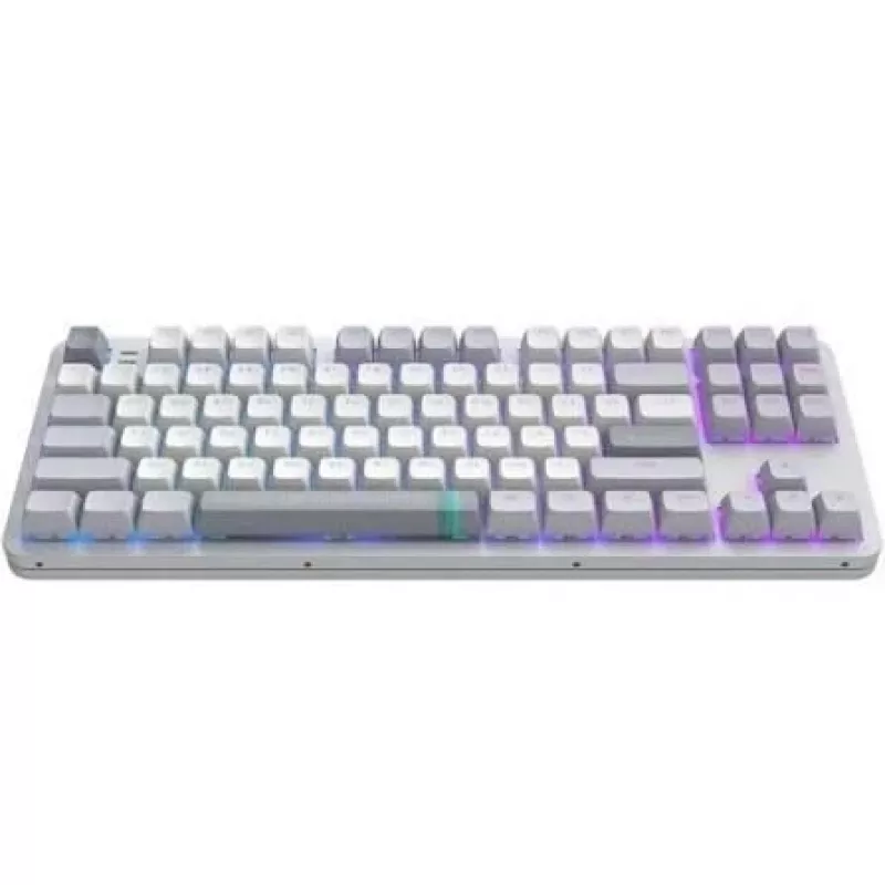DARK PROJECT ALU87A Daylight mechaninė klaviatūra, G3MS Zircon jungikliai, rusiška klaviatūros išdėstymas, aliuminis, RGB, karštai keičiami jungikliai, TKL