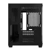 Darkflash C285MP Vidutinio bokšto kompiuterio korpusas, grūdinto stiklo šoninis skydelis, ATX, Black