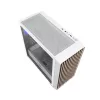 Darkflash DS900WD ATX vidutinio bokšto kompiuterio korpusas (baltas) su 4 ARGB ventiliatoriais ir grūdinto stiklo šonine plokšte