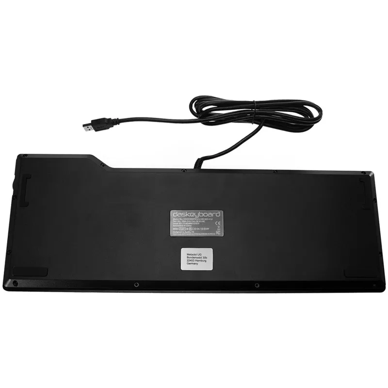 Das Keyboard 4 Professional mechaninė klaviatūra, vokiškas išdėstymas, Cherry MX Brown, juoda