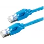 Dätwyler CAT 6 S/FTP tinklo kabelis, RJ-45 vyriškas į RJ-45 vyrišką, 5 m, be halogenų, mėlynas 21.05.0054