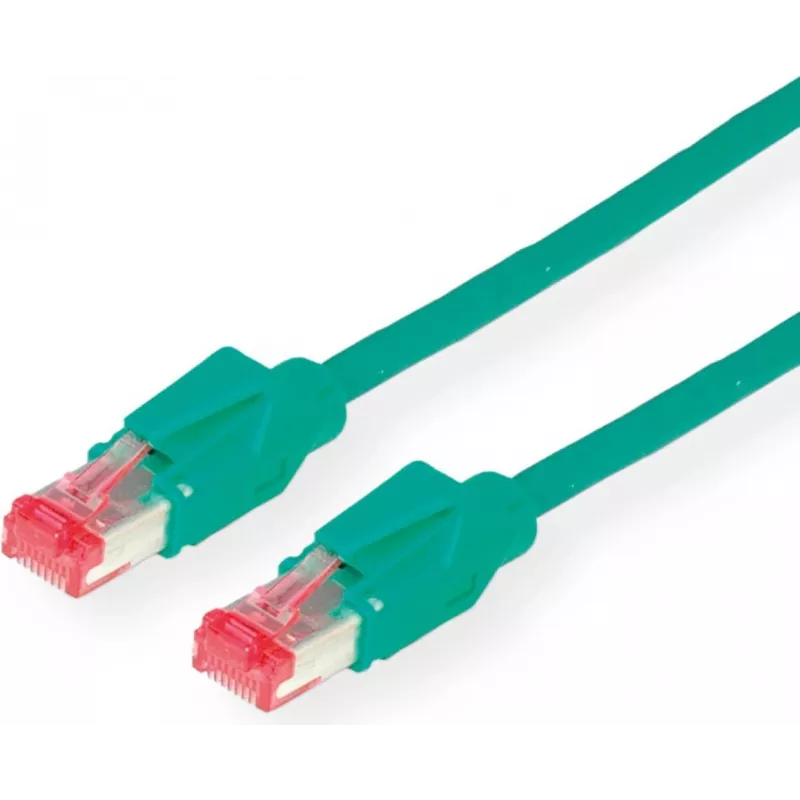 Dätwyler Cat6 S/FTP LSZH tinklo kabelis RJ45 3m žalias 21.05.0033