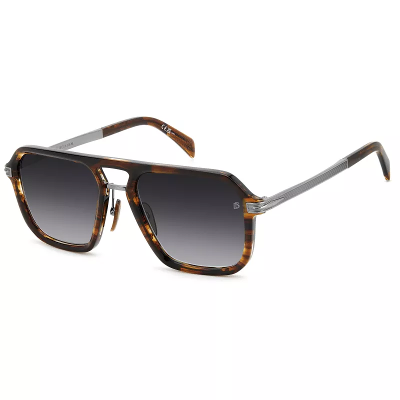 DAVID BECKHAM DB-7136-S-6C5 Akiniai Havana Green 56/20/145 mm