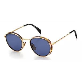 DAVID BECKHAM DB1033S2IKE9K Vyriški akiniai nuo saulės Havana Acetate Green Polyamide 49mm