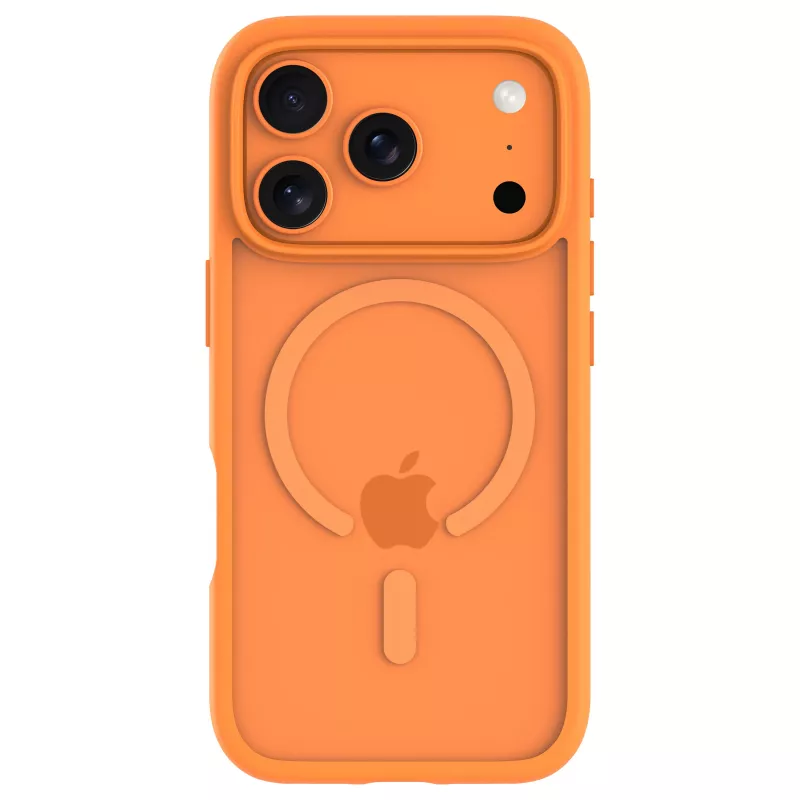 DBRAMANTE 1928 Grenen Galinis Dangtelis Mobiliesiems Telefonams - Suderinamas su MagSafe - Perdirbtas Plastikas - Oranžinė - Skirta Apple