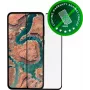 DBRAMANTE1928 Eco-Shield dėklas Samsung Galaxy A35 5G - permatomas su juodu kraštu ES35CL006138