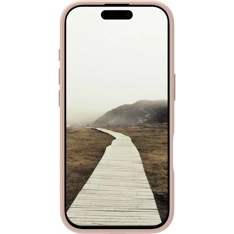 dbramante1928 Greenland Pro Back Cover for Mobile Phone - MagSafe Compatible - Plastic - Rose Sand - for Apple iPhone 17