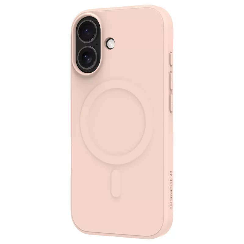 dbramante1928 Greenland Pro Back Cover for Mobile Phone - MagSafe Compatible - Plastic - Rose Sand - for Apple iPhone 17