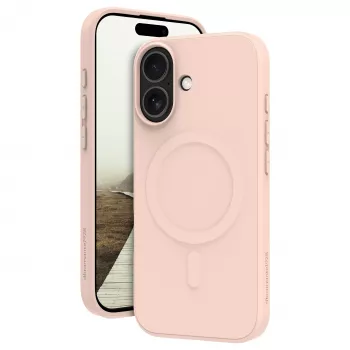 dbramante1928 Greenland Pro Back Cover for Mobile Phone - MagSafe Compatible - Plastic - Rose Sand - for Apple iPhone 17