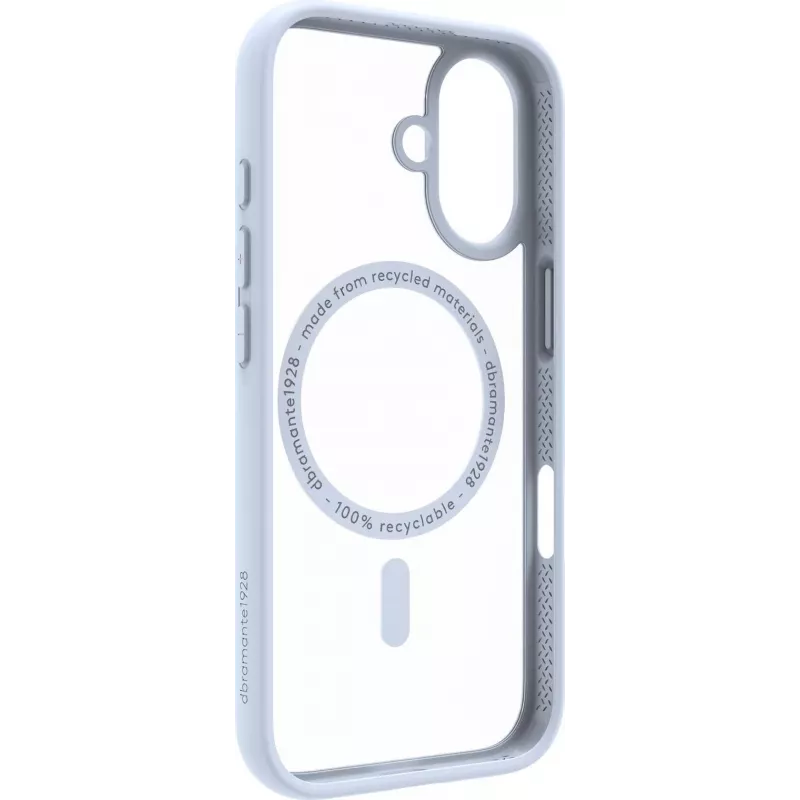 dbramante1928 Grenen Galinis Dangtelis Mobiliesiems Telefonams - Suderinamas su MagSafe - Plastikinis - Dangaus Mėlyna, Peršviečiamas - Skirtas Apple iPhone 17