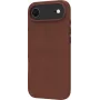 dbramante1928 Lynge Flip Case, skirtas mobiliesiems telefonams - suderinamas su MagSafe - natūrali oda - Dark Tan - skirtas Apple iPhone Air