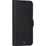 dbramante1928 New York Flip Case, skirtas mobiliajam telefonui su nuimama magnetine nugarėle, Saffiano oda, Night Black, Apple iPhone 13 Pro Max