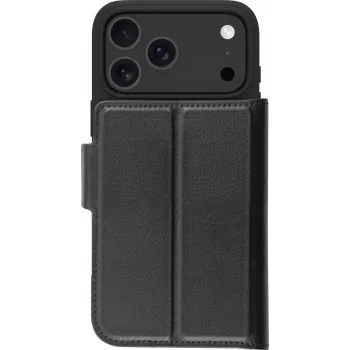 dbramante1928 Oslo Pro Flip Case, skirta Apple iPhone 17 Pro Max, poliuretanas, plastikas, juoda