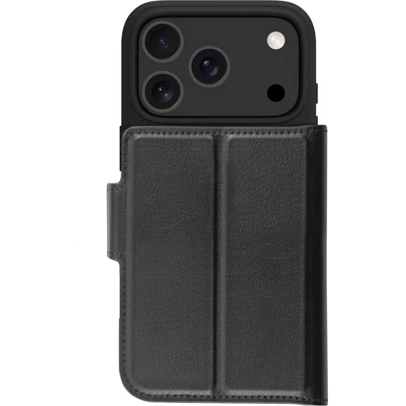 dbramante1928 Oslo Pro Flip Case for Mobile Phone - Polyurethane (PU), Plastic - Black - for Apple iPhone 17 Pro