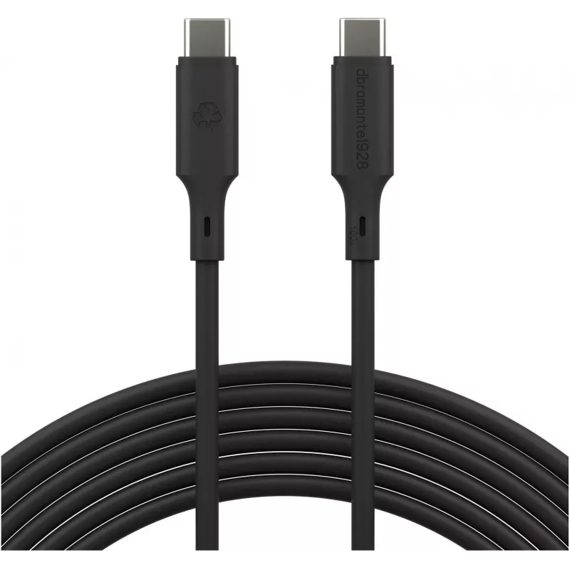 dbramante1928 USB-C į USB-C laidas 3m 100W Power Delivery - juodas