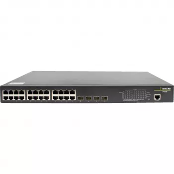 DCN S4200-28P-PL-SI-R2 valdomas 2 sluoksnio PoE+ jungiklis, 24x Gigabit PoE+ prievadai, 4x SFP, 200W