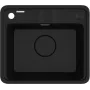 DEANTE 1-Bowl Granite Sink Black 780x435mm
