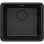 DEANTE 1-Bowl Granite Sink with Drainer, Beige, 780x435 mm