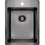 DEANTE 1-Bowl Steel Sink - Nerūdijančio plieno po stalviršiu montuojama virtuvės kriauklė 540x440 mm