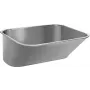 DEANTE 1-Bowl Utility Sink - Recessed or Wall-Mounted, Stainless Steel AISI 304, 500x400 mm