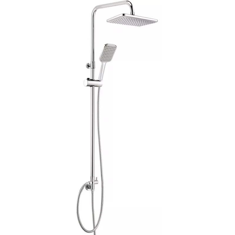 DEANTE 1-Function Chrome Shower Head 80mm Rain Spray Handheld ABS