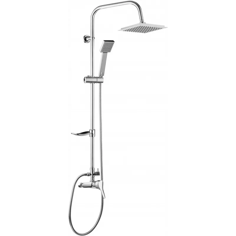 DEANTE 1-Function Shower Head with Mixer Tap - Chrome
