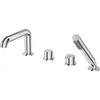 DEANTE 4-Hole Bath Mixer with Shower Set - Gold, Brass, Arnika Series