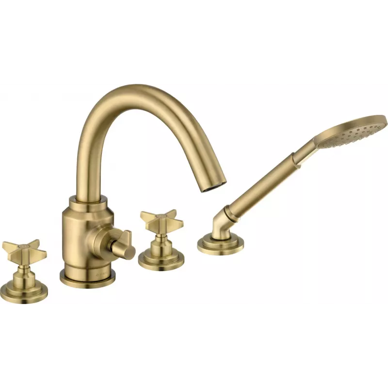 DEANTE 4-Hole Bathtub Mixer with Shower Set Chrome