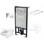 DEANTE 6-in-1 paslėptas tualeto rinkinys