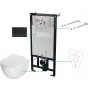 DEANTE 6-in-1 paslėptas tualeto komplektas