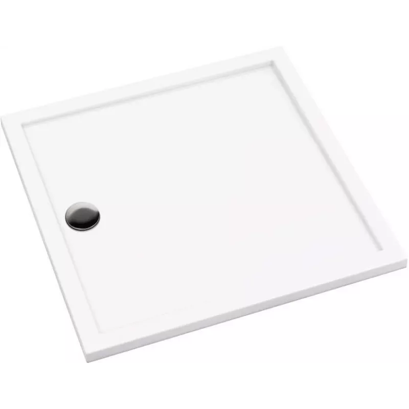 DEANTE Akrilinis kvadratinis dušo padėklas 80 cm