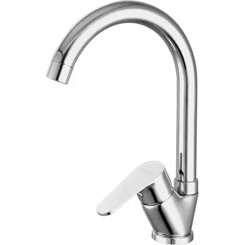 DEANTE Arnika virtuvės maišytuvas matinis juodas, ištraukiamas, sukamasis