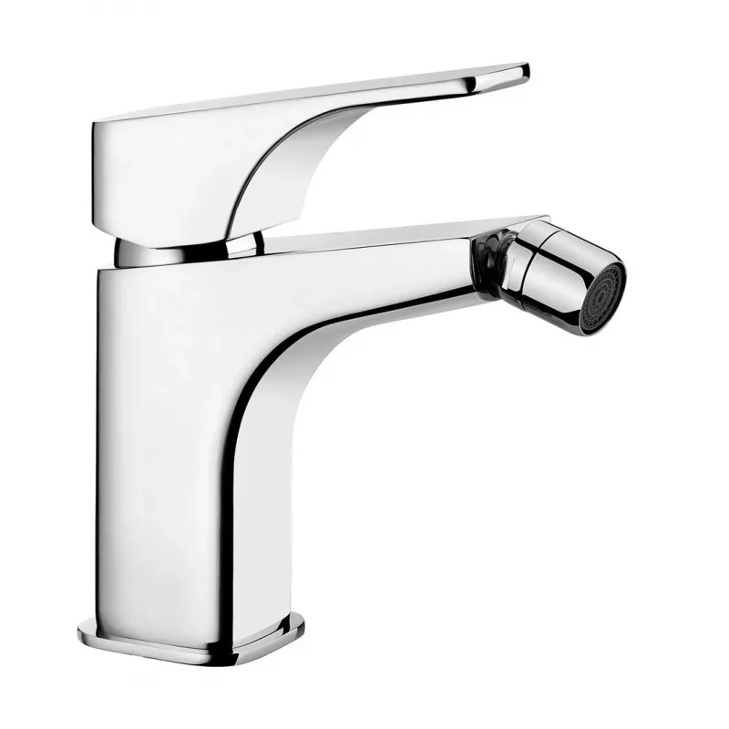 DEANTE Bidet maišytuvas Dokos matinė juoda, vienos angos, montuojamas ant denio
