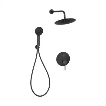 Deante Dafni Round In-Wall Set 2-Function Concealed Bath Mixer Chrome
