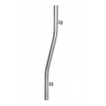 DEANTE Dekoratyvinis sieninis laikiklis L-formos plieninis juodas 200x250mm