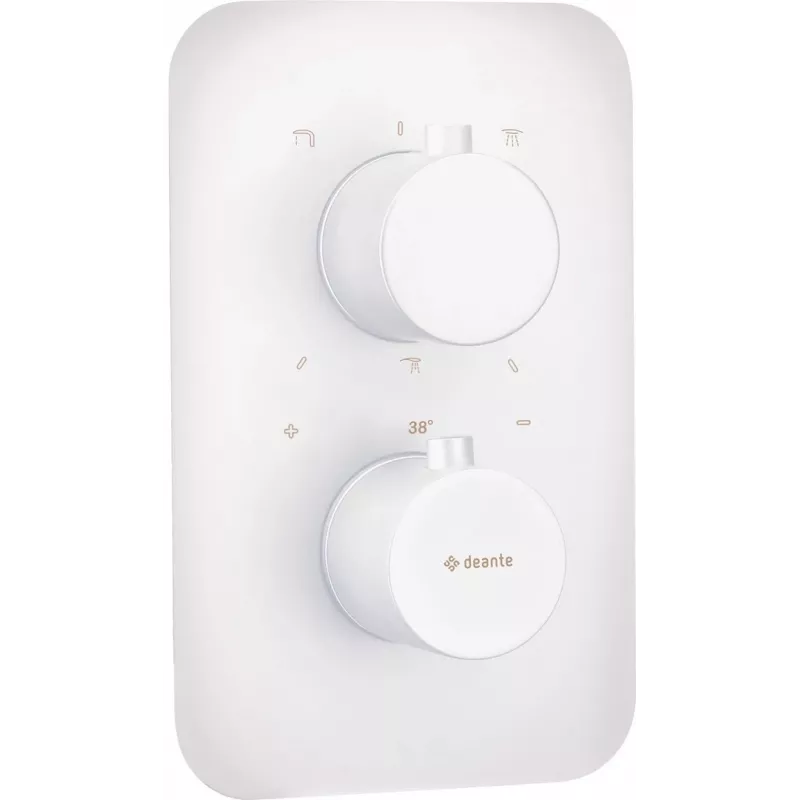 DEANTE išorinis elementas termostatiniam BOX M30x1.5 baltas