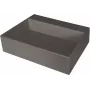 DEANTE Granite Composite Countertop Washbasin su čiaupo anga ir džiovintuvu - juoda, lygi matinė