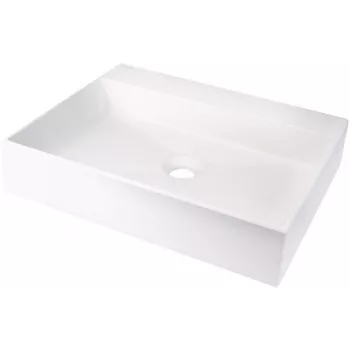 DEANTE Granito stalviršio praustuvas su čiaupo anga - 500x400 mm antracito pilka
