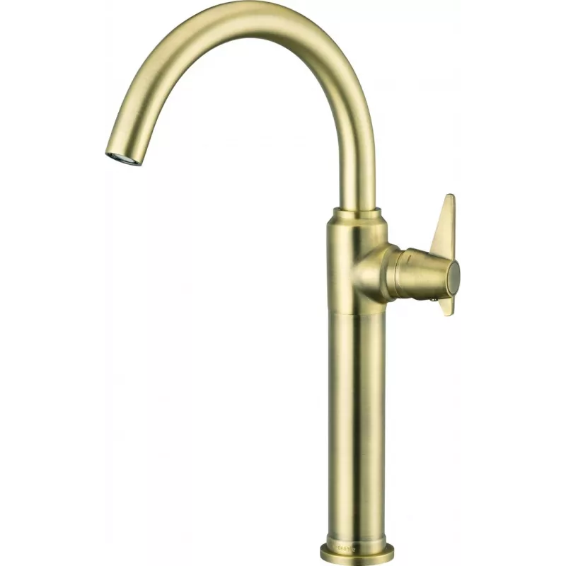 DEANTE Hiacynt High Basin Mixer Chrome Single-Lever Deck-Mounted