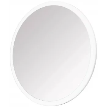 DEANTE Magnetinis kosmetinis veidrodis su LED apšvietimu - 5X padidinimas, nuolatinis reguliavimas, įkraunamas per USB-C, baltas