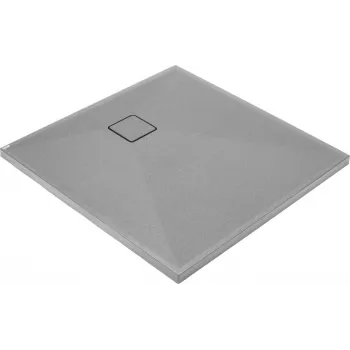 DEANTE Kvadratinis Granitinis Dušo Padėklas 90x90 cm Antracitas